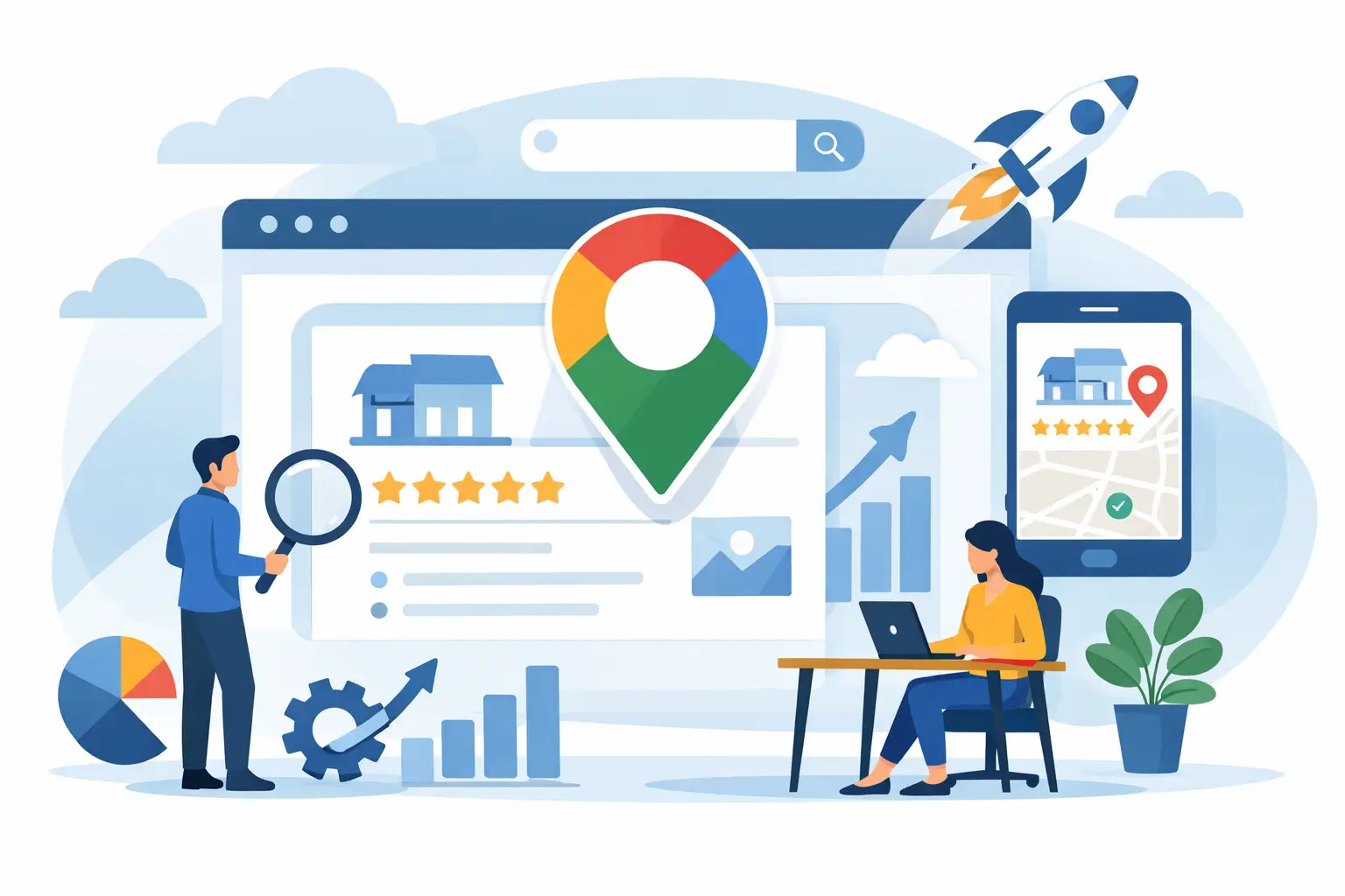 Como otimizar perfil empresa Google