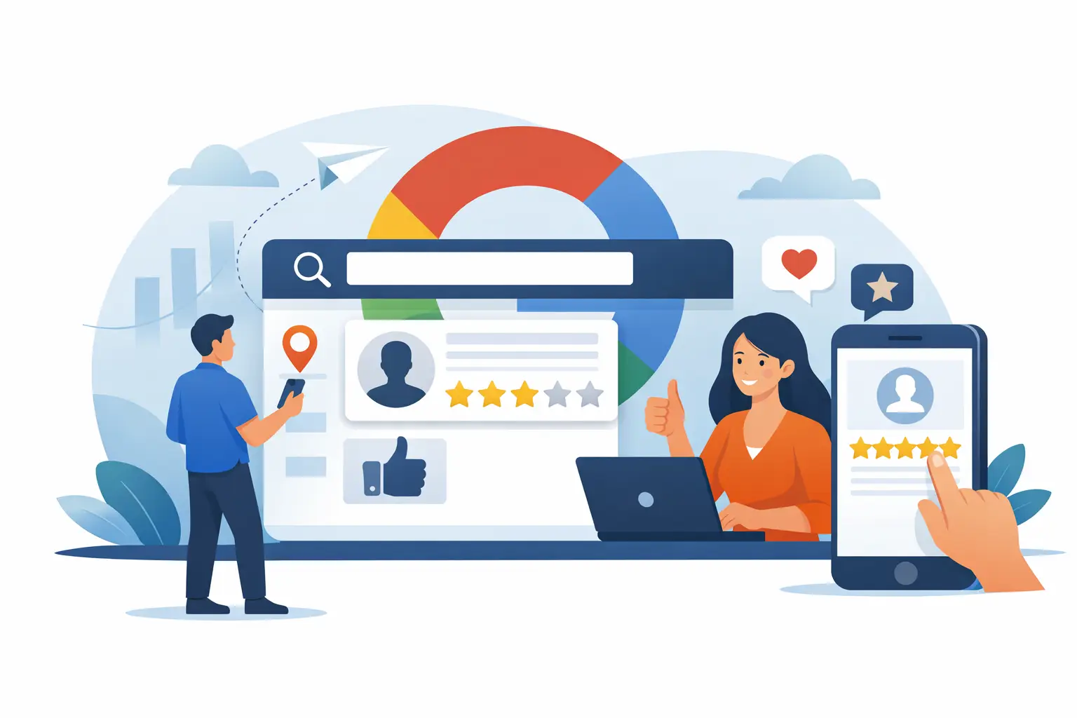 Como pedir avaliações no Google com resultado